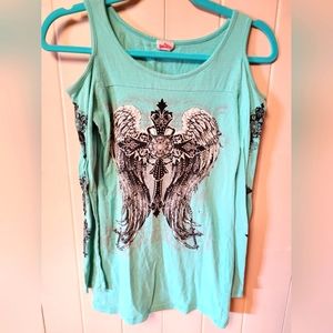 Angel wing top